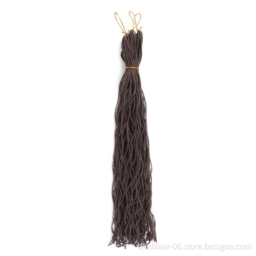 40inch Micro Locs Soft Thin Dreadlocks Long Crochet Hair Dread locs